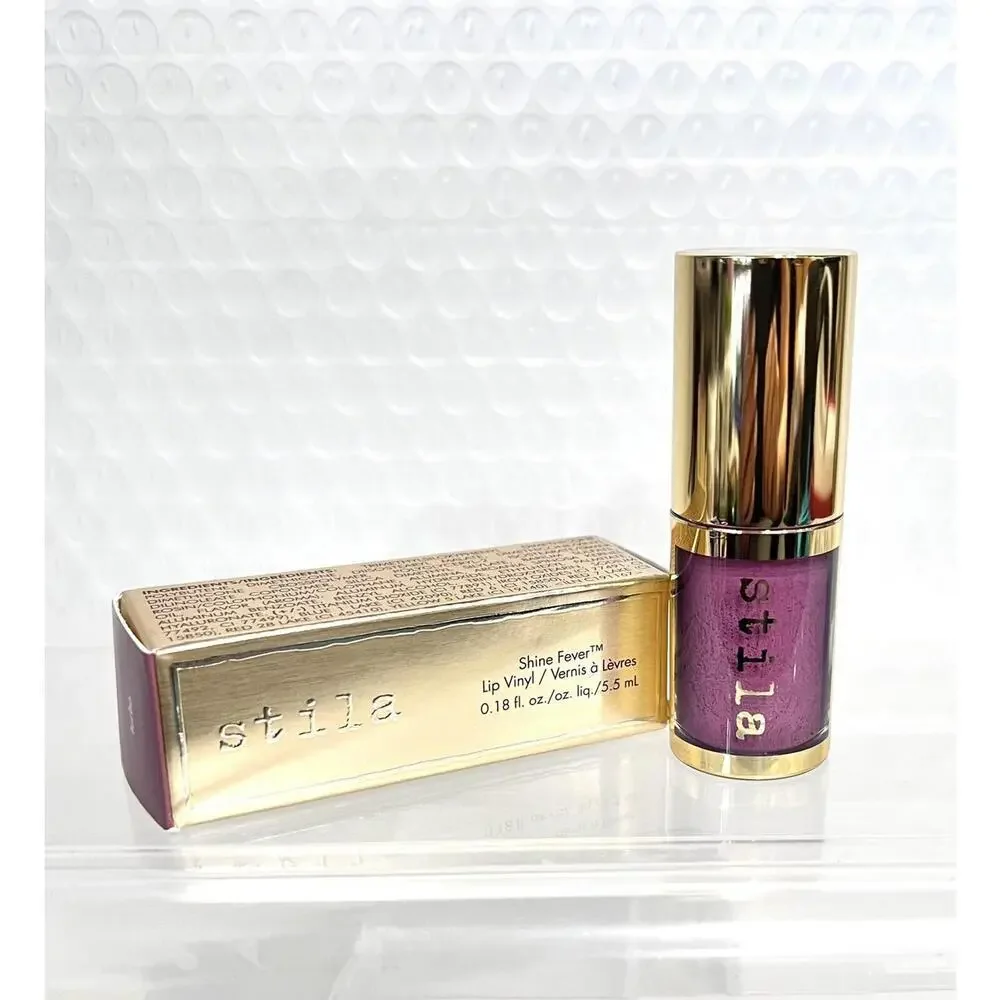 TURBO Stila Shine Fever Lip Vinyl Liquid Lipstick - 0.18oz‎ Full Size New In Box